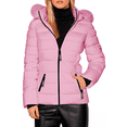 thumbnail image 1 of Chamarra Para Mujer Shendy Vendy Con Gorro Removible Peluche Suave., 1 of 5