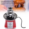 thumbnail image 3 of Fuente De Chocolate De 3 Niveles, Máquina De Fondue De Fuente Eléctrica De Acero Inoxidable, Versátil Máquina De Fusión Eléctrica Para Fiestas, Cumpleaños, Bodas, Queso, 3 of 7