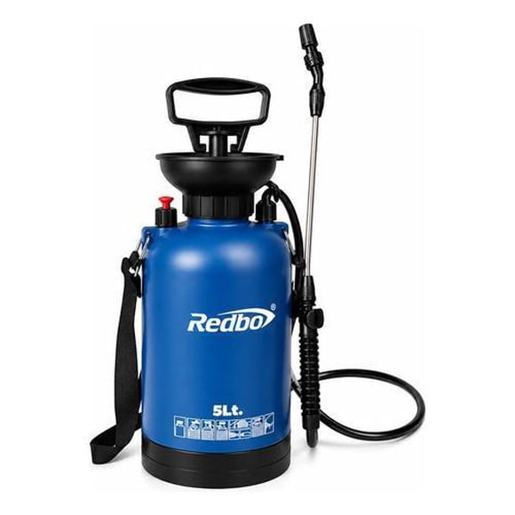 Fumigador Manual Redbo 5 L con Boquilla Ajustable y Correa