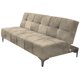 thumbnail image 2 of Sofa Cama Reclinable El Bazar Store New York Terciopelo Beige Futón 3 posiciones Sala, 2 of 6