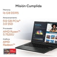 thumbnail image 3 of Laptop Asus Vivobook Go E1404FA-NK209W R5 16GB 512GB Negro, 3 of 5