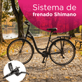 thumbnail image 4 of Bicicleta Urbana Syra Negra Rodada 28 – Bicicleta de Ciudad con 21 Velocidades, 4 of 7