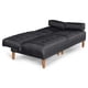 thumbnail image 5 of Sofá Cama Makora Queen con Memory Foam Color Oxford Lino Respaldo Reclinable de 3 Posiciones, 5 of 8