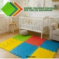 thumbnail image 2 of TAPETE FOAMY FOMI PISO SEGURIDAD EDUCATIVO COLORES 24PZ INMATMEX, 2 of 10