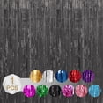thumbnail image 3 of Billuyoard Cortina de oropel no tóxica e inodoro, telón de fondo personalizado para fiesta, decoraciones para fiesta de cumpleaños, cortina de Kits de decoración para fiestas Negro 6.5 pies, 3 of 6