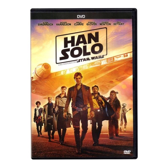 Han Solo Una Historia De Star Wars Pelicula Dvd DISNEY PIXAR Han Solo Una Historia De Star Wars Pelicula Dvd