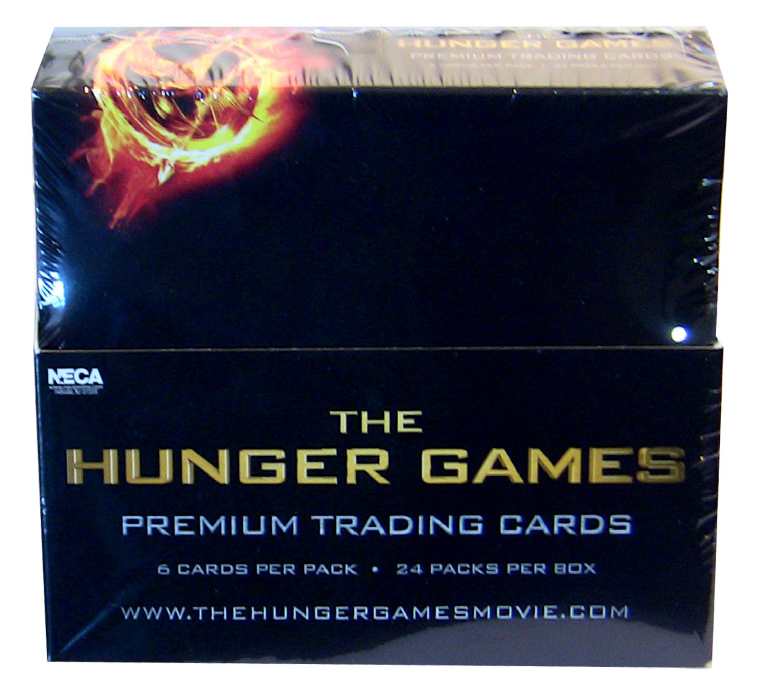 Cartas coleccionables NECA Los juegos del hambre con 72 cartas base - CAJA