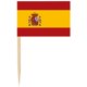 thumbnail image 1 of España Banderas Palillos EsToothpickFlag 400Pzas España 3.5x2.5cmPapel Asta Madera Rojo/Azul., 1 of 3