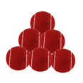 thumbnail image 4 of 6 pelotas de tenis de 64 mm de diámetro para perros de entrenamiento y ejercicio. Rojo, 4 of 9