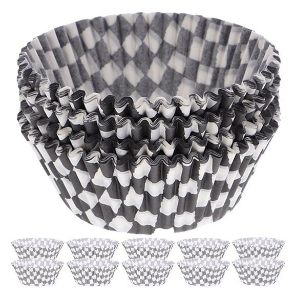 unbranded 200Ud Capacillos De Papel Para Pasteles Y Postres Multicolor Para Hornear Y Decorar En Eventos
