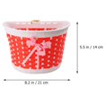 thumbnail image 2 of Toddmomy Cesta Roja Para Ideal Para Almacenamiento En Y Scooter, 2 of 8