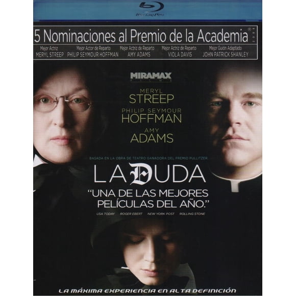 La Duda Doubt Meryl Streep Amy Adams Pelicula Blu-ray ZIMA La Duda Doubt Meryl Streep Amy Adams Pelicula Blu-ray