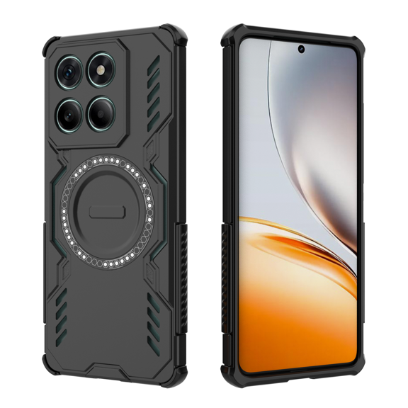 Funda GANGXUN para Motorola Edge 60 Fusion 5G , magnética, resistente a golpes, con soporte, unisex, carga inalámbrica