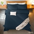 thumbnail image 2 of Colcha Ligera Dreamlab Edrecolcha para Cama King Size 275 x 240 cm Grafito, 2 of 8