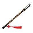 thumbnail image 2 of mbú wu Flauta wu desmontable china con borla roja Vertical wu wu u Flauta wu wu Pipe para principiantes Unisex Adulto, 2 of 9