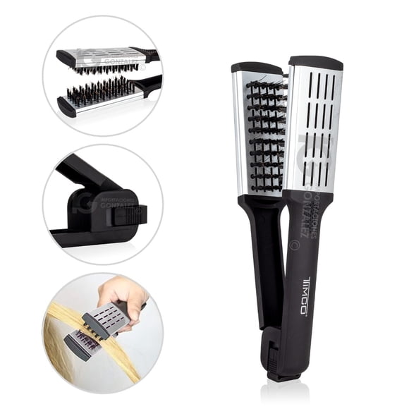Cepillo tipo plancha de Cabello Térmico Timco con cerámica