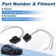 thumbnail image 2 of Interruptor de Botón de Manija de Puerta Frontal Izquierda y Derecha Único para Kia Sportage 2017-2021 Interruptor de Botón de Puerta 82651-D9710/82661-D9710, 2 of 6