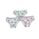 thumbnail image 1 of Bikini Hello Kitty para Niña, Diseño con Estampado de Caritas con Elástico Multicolor Talla 4, 3 Piezas, 1 of 4