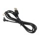 thumbnail image 2 of Cable de carga para controlador, 90 grados, doble magnético, tipo C, 2 en 1, cable de carga con mango para PS VR2, PS5 y Switch, 2 of 12