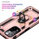 thumbnail image 4 of Funda de teléfono para Xiaomi Redmi Note 11 Pro Plus Global de Uso Rudo Shockproof + Cristal 9D, 4 of 5