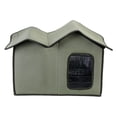 thumbnail image 1 of Casa para perros Yuyangstore tela Oxford resistente a la intemperie verde, 1 of 8