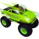 thumbnail image 2 of Camión Monster Truck Motorizado Juguete Glow Racers Maxx Action Verde, 2 of 5