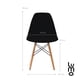 thumbnail image 3 of Set de 4 sillas de Comedor LUMO Tipo Eames negro, 3 of 7