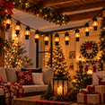 thumbnail image 4 of Guirnalda de quinque con flama, 10 focos leds, 5 metros, uso exterior e interior, AP103, 4 of 5