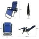 thumbnail image 2 of Silla Camastro Reclinable Gravedad 0 Plegable Jardin Playa azul, 2 of 9