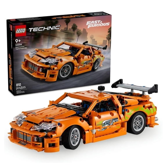 Set de Bloques de Construcción tipo rompecabezas LEGO Technic Fast and Furious Toyota Supra MK4 Kit 42204