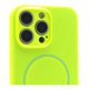 thumbnail image 5 of Funda Icon Case Silicon para iPhone 16 Pro Max, Carcasa, Protector, Uso Rudo, Antigolpes, Resistente, Esquinas Reforzadas, Protección de Cámara - Verde Fosfo, 5 of 9