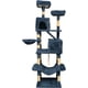 thumbnail image 1 of Torre para Gatos Bluelander 2 M Hamaca Rascador Múltiples Niveles Azul, 1 of 4