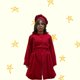 thumbnail image 2 of abrigo de niña, Maga boutique,talla4, color rojo, una pieza, con boina, forro completo, detalle de moños,, 2 of 4