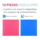 thumbnail image 4 of Piso Protector para Gimnasio Altera  PG C/10 Pz De 105x105 Cm Altera Rojo Azul, 4 of 5