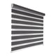 thumbnail image 3 of Persiana Premium para ventana Sheer Elegance Decoking 140 cm an. x 220 cm al. Color Gris Oscuro Tipo Zebra Día y Noche, Privacidad Total y Fácil Instalación, Hecho en México, 3 of 4
