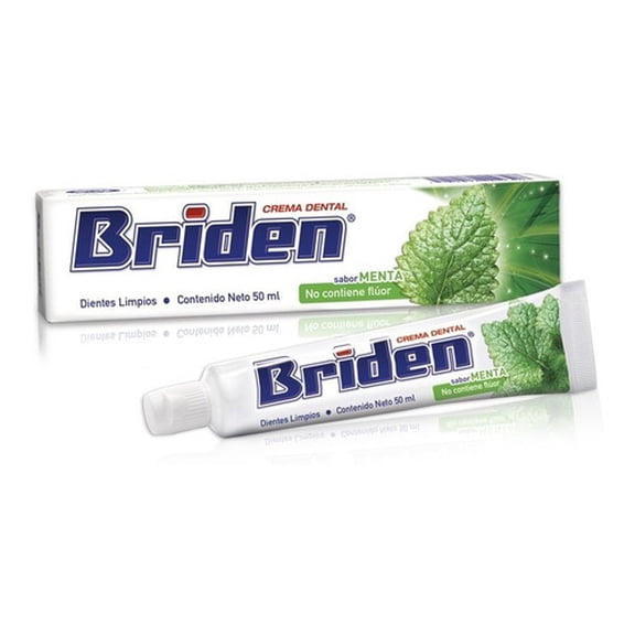 Briden Crema Dental Sin Flúor 1 Pieza 50ml Briden Original