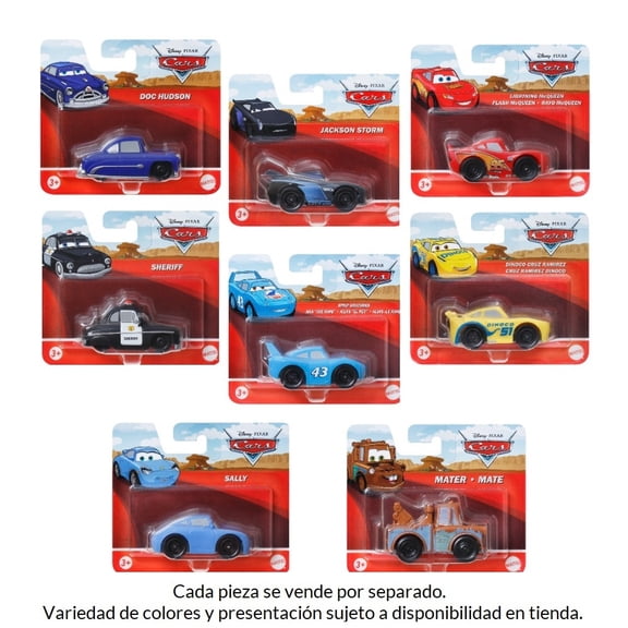 Vehículo de Juguete Mattel Cars de Disney y Pixar Auto Básico