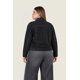 thumbnail image 3 of Chamarra denim con pedreria Roman Fashion /Tallas Extras, 0224 (Negro) negro 42, 3 of 6