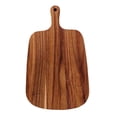 thumbnail image 4 of Tabla de cortar de madera de acacia, bloque de carnicero decorativo, tabla de quesos para uso en la cocina. 265 cm x 16 cm, 4 of 9