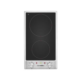 Parrilla Eléctrica Empotrable IO Mabe IO312DVI0 Domino 30 cm 2 Zonas Vitrocerámica Negra