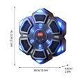 thumbnail image 4 of Bluetooth Smart Boxing Ball with LED Lights, Electronic Decompression Music Boxing Toy for Home Training, Interactive Punching Bag with Multi-layer Shock Absorption for Stress Relief & Fitness, 4 of 9