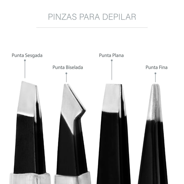 Pinzas profesionales para depilar