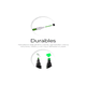 thumbnail image 5 of Plumones Doble Punta Marcadores Punta Pincel 100 pzs Color NEGRO, 5 of 5