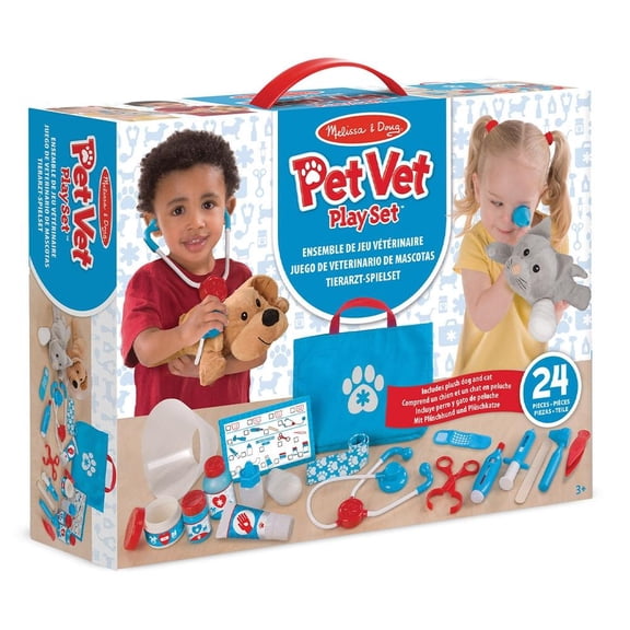 Set De Veterinario Melissa & Doug Bandai 24 Pzas
