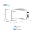 thumbnail image 3 of Horno de Microondas Smart Inverter LG 1.5 Pies Cúbicos Negro, 3 of 4