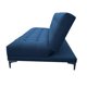 thumbnail image 4 of Sofa Cama Reclinable EL BAZAR STORE Verso Azul marino Matrimonial 3 posiciones Moderno Abotonado, 4 of 7