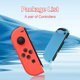 thumbnail image 2 of Controlador JoyPad para Nintendo Switch Rojo y Azul - Compatible, Vibración Dual y Control de Movimiento, 2 of 5