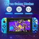 thumbnail image 2 of Controladores Joypad (Izq./Der.) compatibles con Switch, Lite y OLED; admiten iluminación RGB, control por movimiento y doble vibración (diseño Cielo Estrellado)., 2 of 6