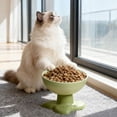 thumbnail image 4 of Cats Food Bowl Large Capacity Pet Food Bowl Cute Drinking Bowl For Cats To Protects The Neck, 4 of 6