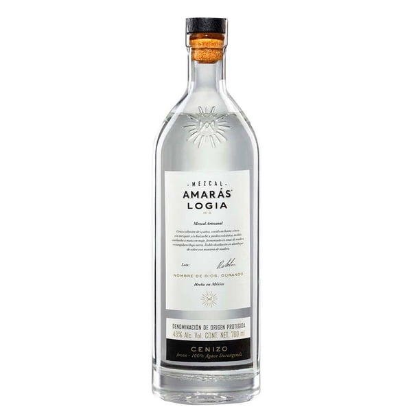 Pack de 2 Mezcal Amaras Logia Joven Cenizo 700 ml